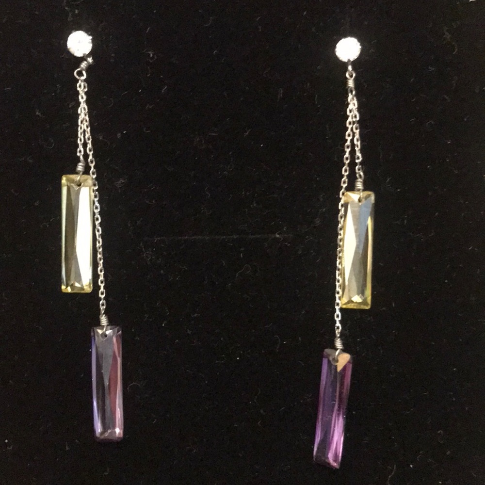 Crystal earring
